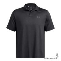 Under Armour UA 短袖上衣 男裝 排汗POLO衫 黑【運動世界】1377377-007