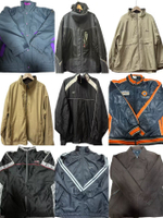 【現貨】古著中古vintage日系夾克沖鋒衣騎行服機車服外套男女同款【北歐家居生活】