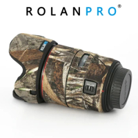 ROLANPRO Camera Lens Coat Camouflage for Canon EF 35mm f1.4L II USM Lens Protective Sleeve for Canon SLR lens Protection Case