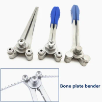 Orthopedic bone Irons Bender steel plate bender adjustable universal bender plier Veterinary Pet surgical Instruments