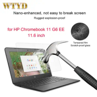 For HP Chromebook Laptop Screen Protector HD Tempered Glass Film for HP Chromebook 11 G6 EE 11.6 inch Protective Glass Film