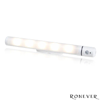 【RONEVER】PA-2835-1 LED感應式磁吸壁燈-暖光