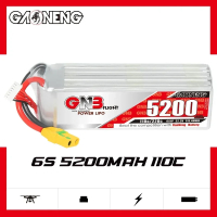 Brand New GAONENG GNB 22.2V 5200mAh 6S 110C/220C Lipo  XT60/XT90S Connector For RC Helicopter Airpla