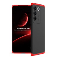 Sarung Untuk Vivo V27 V27Pro V27e, 3 Dalam 1 Ultra Nipis Anti-Calar 360 Darjah Perlindungan Badan Pe