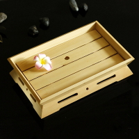 白木雙面料理盒壽司盤刺身盤壽司盒料理拼盤面包盒日韓料理用具