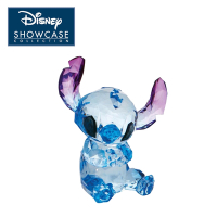 正版授權 Enesco 史迪奇 透明塑像 公仔 精品雕塑 塑像 Stitch 星際寶貝 迪士尼 Disney - 296101
