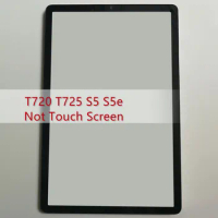10.5" For Samsung Galaxy Tab 10.5" S5e S5 T720 T725 SM-T720 SM-T725 Outer Glass Panel Lens Replacement ( Not Touch Screen )
