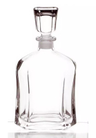 Bormioli Rocco Bormioli Rocco 700ml Capitol Decanter / Liquor &amp; Whisky Decanter with Stopper / Classic Italian Glassware / Whisky &amp; Liquor Drinkware / Glass Decanter / Liquor and Whisky Glass Bottle with Stopper
