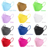MASKER KF94 ISI 10PCS 4ply MEDIS EVO KF 94 10 PCS WARNA WARNI HITAM PUTIH COKLAT KUNING MERAH ABU BI