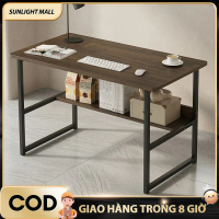 YH7-table-Bàn Làm Việc Chân Thép Siêu Chắc - Bàn Học Sinh Viên Tối Giản, Dùng Cho Góc Làm Việc Tại N