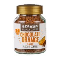 即期品【Beanies】即溶咖啡-香橙巧克力風味 1瓶(50g/瓶)