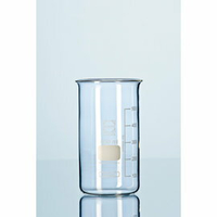 《德國 DWK》德製  DURAN 高型 燒杯 附刻度(無具嘴)100ML 【1個】玻璃儀器 實驗儀器 容器 Beaker , High Form , with spout
