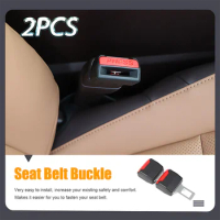 Car Seat Belt Clip Extender Thick Insert Socket Safety Buckle Plug For BMW E46 E60 E90 F10 F30 Auto Parts Accessories