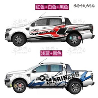 Car sticker FORFor Ford Ranger Raptor wildtrack body exterior with fashionable sports decal accessories for F150 and isuzu decal