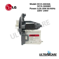 Adapted to LG DC31-30030A DC31-30008D 0.3A 35W 50/60Hz 220V -240V Drainage Pump Motor