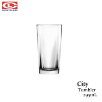 泰國LUCKY City Tumbler 295mL 城市方底高杯 果汁杯 酒杯 水杯 飲料杯
