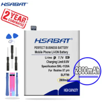 New Arrival [ HSABAT ] 2800mAh BLP799 Replacement Battery for Oppo Realme 7 X7 X3 Pro Realme7 Pro RMX2170