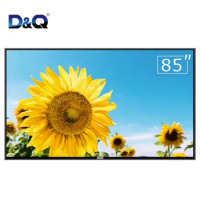 D&amp;Q 85 inch LED smart tv Manufacturer Cheap 4K smart Android tv 1080P HD elevision FHD Wifi Android Smart Television