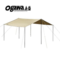 ├登山樂┤日本 Ogawa Field Tarp Recta DX  方型天幕帳組M # OGAWA-3334-80