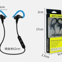 500pcs Bluetooth Earphone Wireless Headphones Mini Handsfree Stereo Bluetooth Headset With Mic Hidden Earbuds