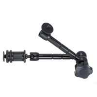 Super Clamp 7/11 inches Adjustable Magic Articulated Arm for Mounting HDMI Monitor LED Light LCD Video Camera Flash Camera DSLR