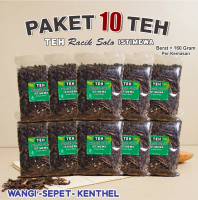 TEH RACIK SOLO ISTIMEWA kemasan 160 gram  (PAKET 10 bungkus) teh racikan solo - wangi sepet kentel -