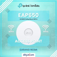 TP-LINK EAP650 AX3000 Ceiling Mount WiFi 6 Access Point Omada