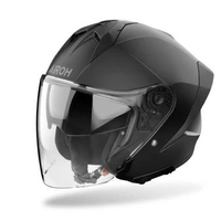 Helm Motor Half Face - Airoh H21 Black Gloss S