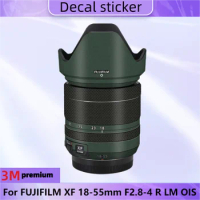 For FUJIFILM XF 18-55mm F2.8-4 R LM OIS Lens Sticker Protective Decal Film Anti-Scratch Protector Skin 18-55 2.8-4 F2.8-4