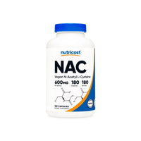 Nutricost N-Acetyl L-Cysteine (NAC) Supplement Capsules