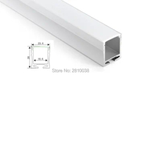 30 X 2M Sets/Lot T3-T5 tempered led aluminum channel and U shape aluminium led extrusions for suspending lights