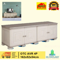 NEW PRODUK KABINET PLASTIK 4 PINTU - RAK PLASTIK 4 PINTU - NAKAS 4 PINTU - OTC AVR 4P - OLYMPLAST