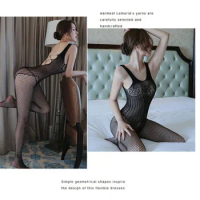 Sexу Stocking Porn Lingerie Women Lace Erotic Bodysuit for Ladies XXX Hot Sex Women's Underwear Fishnet Bra Transparent Costume