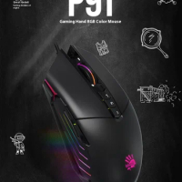 A4tech Bloody Hand Ghost P91 Games Wired Mouse Desktop Laptop Games Office Multi-Scene Application F