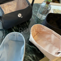 For HERMES Lindy Mini/26/30/34 Make up Felt Cloth Handbag Organizer Insert Bag Travel Inner Purse Portable Cosmetic Bags