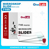 Microscope Slides 7105 Object Glass Mikroskop Slide Kaca Preparat Benda OneLab