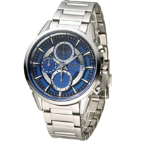 WIRED SOLAR 潮流玩家太陽能計時腕錶 V176-0AK0B(AY9001X1)-42mm-藍面鋼帶【刷卡回饋 分期0利率】【跨店APP下單最高20%點數回饋】