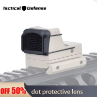 WADSN EOTECH - Red dot protective lens for rifle sight, Airsoft metal mesh protective accessory