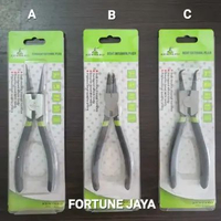 KENTARO TANG SNAP RING 7 INCH LURUS TUTUP STRAIGHT INTERNAL PLIERS / Snap Ring Pliers 7inch C