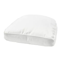 DJUPVIK 靠枕, blekinge 白色, 54x54 公分