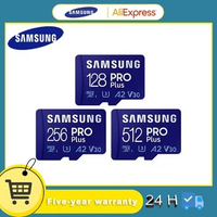 SAMSUNG PRO Plus Micro SD Card Memory Card 128GB 256GB 512GB 160MB/s C10 U3 V30 Micro SD SDXC for Camera Drone Smartphone