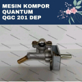 Kompor Gas Quantum QGC-201 DEP 2 Tungku Putih untuk Rumah Tangga