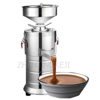 Commercial Mill Slurry Machine Home Stainless Steel Electric Peanut Tahini Soy Milk High Speed Multifunction Grind Machine 1.1KW