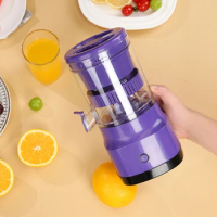 Electric Citrus Juicer Automatic Citrus Juicer Squeezer USB Rechargeable Juice Extractor 400ml for Orange Lemon Grapefruit