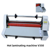 V350 Paper Laminating Machine Hot Laminator Students Card Worker Card Office File Laminator Photo Hot Laminating Machine