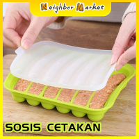 Cetakan Sosis Silikon BPA Free / Bisa Mengukus Sosis Ham Buatan Sendiri Cetakan Sosis Diy/Bisa Membu