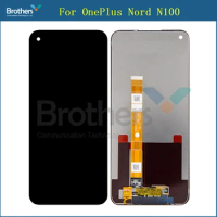 5Pcs For Oneplus Nord N10 5G / NORD N100 LCD Display With frame Touch Screen Digitizer Assembly BE2013 BE2029 Perfect Repair