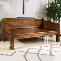 家具 羅漢床實木 中式 榆木新中式小戶型沙發組合仿古禪意床榻