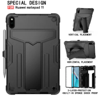 Cover for Huawei MatePad 11 2021 2023 Case Shockproof PC+Silicon Tablet Stand Case for MatePad 11 DBY-W09 10.95 Inch Funda Coque