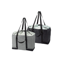 摺疊大容量束口保溫保冷購物袋(肩背.置物籃可用)